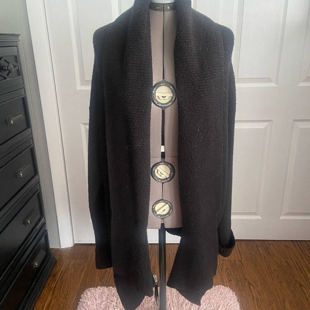 Simply Vera Vera Wang Black Teddy Jacket